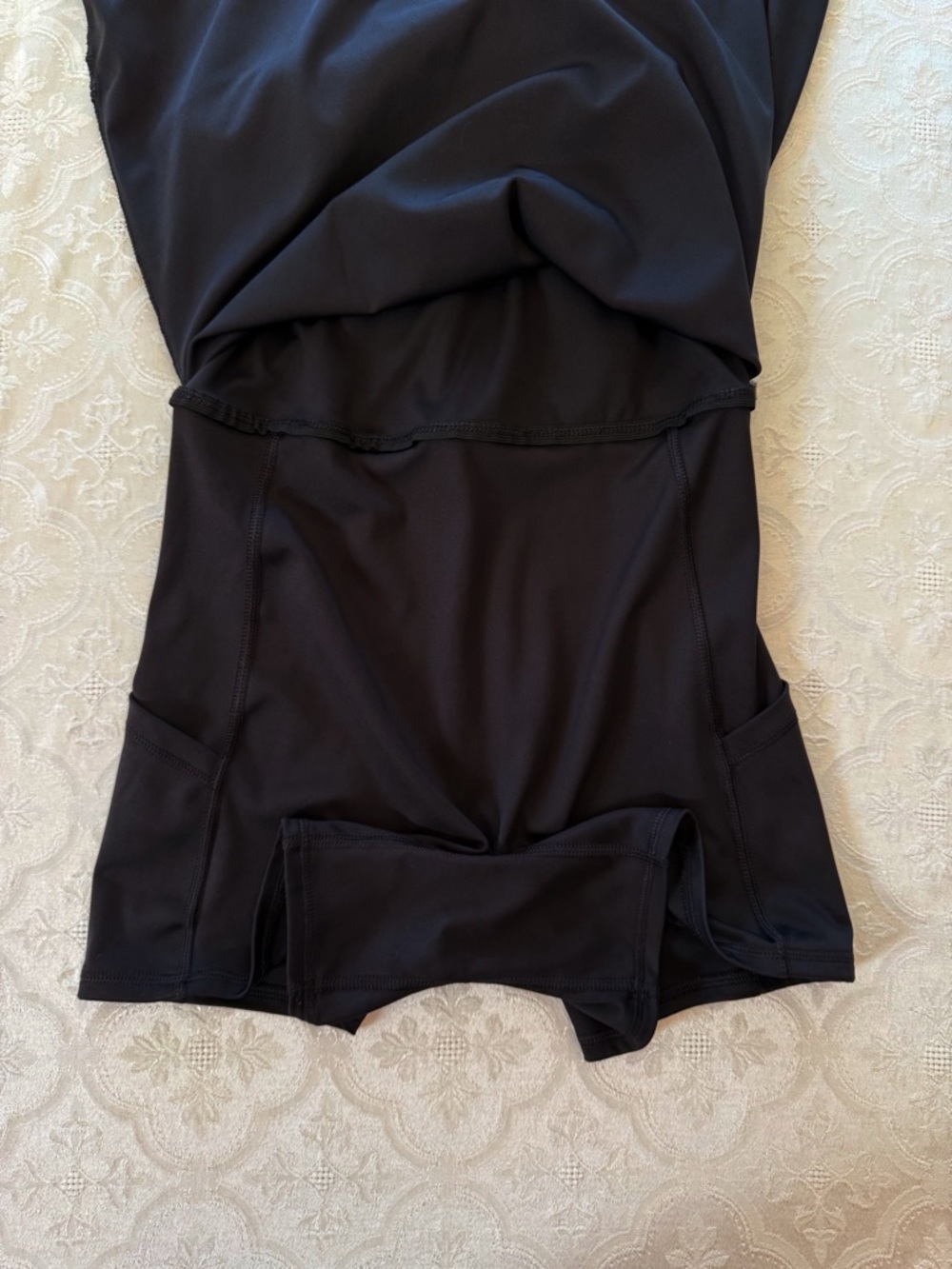 Aeropostale Black Athletic Dress Built In Shorts Skort Tennis Dress Strappy - Picture 6 of 11